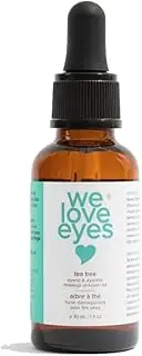 We Love Eyes - 100% All Natural Tea Tree Makeup Remover Oil - Effortlessly remove waterproof makeup and eyeliner - Made with Australian Tea Tree - Cruelty Free - Vegan