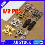 1/2Pcs Stainless Steel 90 Degree Right Angle Safety Latch Sliding Door Lock QS