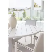 Houston Outdoor 1.5m Round Aluminium Dining Table - Outdoor Tables