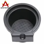Black Console Cup Holder Insert Liner For 2005-2019 Nissan Frontier Xterra