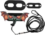 COSMEVIVI Pet Reptile Harness Lizard Traction Rope Reptile Hauling Rope Outdoor Walking Strap