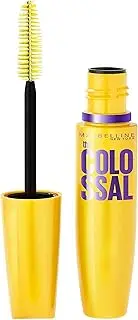 Maybelline New York Mascara, Volumizing & Lengthening, Washable, Volume Express Colossal, Glam Black