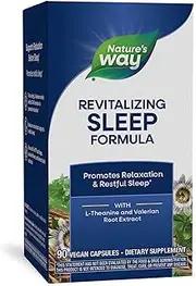 Enzymatic Therapy Fatigued to Fantastic! Revitalizing Sleep Formula, 90 VCaps