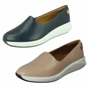 Ladies Clarks Un Rio Step Slip On Casual Shoes
