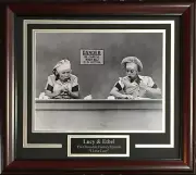 I Love Lucy & Ethel 11x14 Chocolate Factory photo framed Plaque Lucille Ball