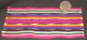 Dollhouse Miniature Rose Backstrap Guatemala Blanket Rug @3.5 X 6 Southwest 7102