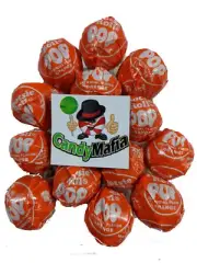 Tootsie Pops Orange 60 pops Orange Tootsie pop lollipop bulk candy sucker