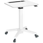 Stilford Height Adjustable Portable Desk or Lectern White