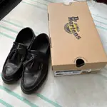 限時特價 DR.MARTENS 24.5 CM 酒紅色樂福鞋 ADRIAN LOAFER流蘇馬汀 樂福馬汀