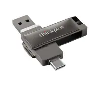 Lenovo Thinkplus MU233 USB3.2 Flash Drive High Speed Dual-interface Pendrive 32GB 64GB 128GB 256GB 512GB Mini Portable M