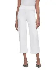 Frame Jet Set Wide Leg Denim Crop Pants