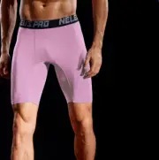Men's Compress Boxer Shorts Sport Running Briefs Skin Tight Base Layer Fitness