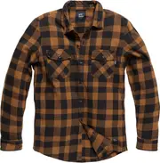 Vintage Industries Globe, shirt , color: Yellow/Black , size: S