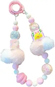 [UxicRuya] Cell Phone Charm, Backpack Accessory, Beautiful Handmade Bag Charm, Bag Pendant, Keychain for Girls,