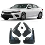 FIT FOR Honda Civic Sedan 2022 MUD FLAP FLAPS SPLASH GUARDS MUDGUARDS 4pcs (for: Honda)