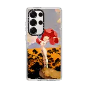 Galaxy S25 Ultra Clear Magnetic Case Dawn's Early Light by Frazetta Girls