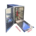 Black Aluminium Caravan Trailer Tool Box With Slide Trays 1450mm x 500mm x 700mm
