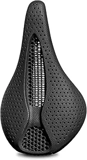 [BUCKLOS] Bike Saddle 3D Printing Bike Seat Mountain Road Comfortable Bicycle Cushion,Fit for MTB BMX XC Gravel Bikes Road Bikes…