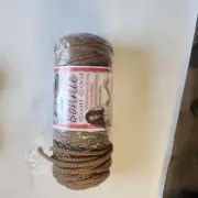 bonnie macrame craft cord 4mm 100 Yards "Cinnamon" Package Open On One End