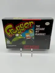 SNES Frogger NEW SEALED Excellent Condition Super Nintendo 1997