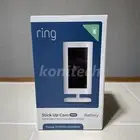 RING Stick Up Cam Pro Battery Indoor/Outdoor 1080p Full HD Security Camera White