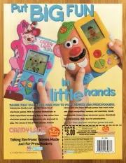 1998 Candy Land & Mr. Potato Head Handheld Electronic Games Print Ad/Poster Art