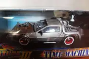 New Unopened 1 18 DeLorean Back to the Future Time Machine