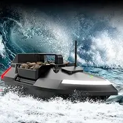 Diyeeni Fishing Bait Boat with GPS 12000mAh RC Bait Boat 500M Remote Control Range RC Fishing with Auto Return & Low Battery Alert, Load 4.4 Lbs for Professional