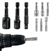 Socket Adapter Set of 3pcs for Hex Shank Drill Bits with Secure Socket Holding