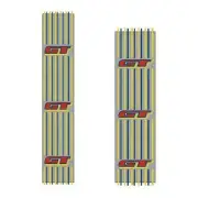 GT BMX - Superlace BMX hub decals - chrome - Old school bmx