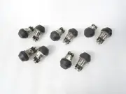 10x Genuine Button CPTE Horn Push With Rubber Boot Mahindra Tractor-005555204R91