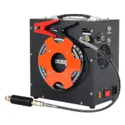 [EU Direct] DIDEEP 4500psi/300bar Automatic Air Compressor DC12V/AC110-220V Convenient High Pressure Compressor For Doub
