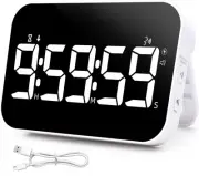 Kitchen Timer for Cooking, Rechargeable Digital Magnetic Timer with Large LED...