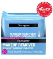 [50 Count] Neutrogena Makeup Remover Wipes Ultra-Soft Cleansing Facial Towelette