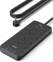 Anker 351 Power Strip - Surge Protector With 12 Outlets - Mount Only (BRAND NEW)