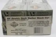 Proto 2000 21377 HO Akron Canton 40' Double Deck Stock Car Kits (Pack of 4) MT