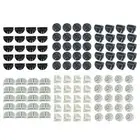 20x Closet Clasp Buckle Clip Replacement Grid Connectors for Cube Shelf