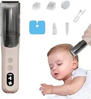 Baby Hair Clippers, Toddler Hair Trimmer, Hair Trimmer for Kids, Grooming Tools Hair Trimmer Rechargeable, Quiet Cordless Hair Clipper, Electric Haircut Clippers, Waterproof Hair Cutting Clippers