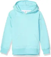Amazon Essentials Toddlers Pullover Hoodie Sweatshirt Aqua Blue Size 2T