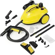 Steam Cleaner, Multipurpose Powerful Steamer with 13 Accessories, Portable Handheld Steam Mop with 1.8L Tank, Household Cleaning Machine for Floor, Grout, Tile, Couch, Carpet, Car
