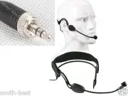 Black earhook Headset Microphone For Sennheiser G1 G2 G3 Wireless Mic System