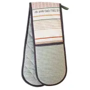 Ladelle Sanctuary 89cm Cotton Double Oven Mitt Pot Holder