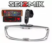 RED Seizmik Halo Cast Rear View Mirror for 2013-2019 Polaris Ranger 900 XP /Crew