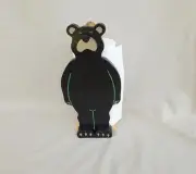 Bear Paper Towel Holder Handmade
