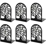 Book Ends Bookends for Shelves Tree Book End to Hold Books Metal Bookend Stop...