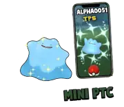 Pokemon Shiny Ditto Mini P T C 60k