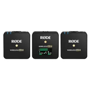 【RODE】WIRELESS GO II 微型無線麥克風 + LAVALIER II 二代 領夾麥克風(正成公司貨)