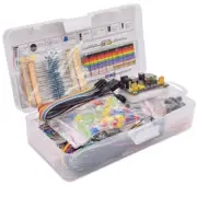 Breadboard Set Electronics Component DIY Kit with Plastic Box for 4557