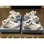 AIR JORDAN 3 RETRO VALOR BLUE 北卡藍 CT8532-104 慢跑鞋