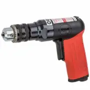 Shinano SUPER LIGHT REVERSIBLE DRILL SI5506 3/8" Geared Chuck, Rubber Grip